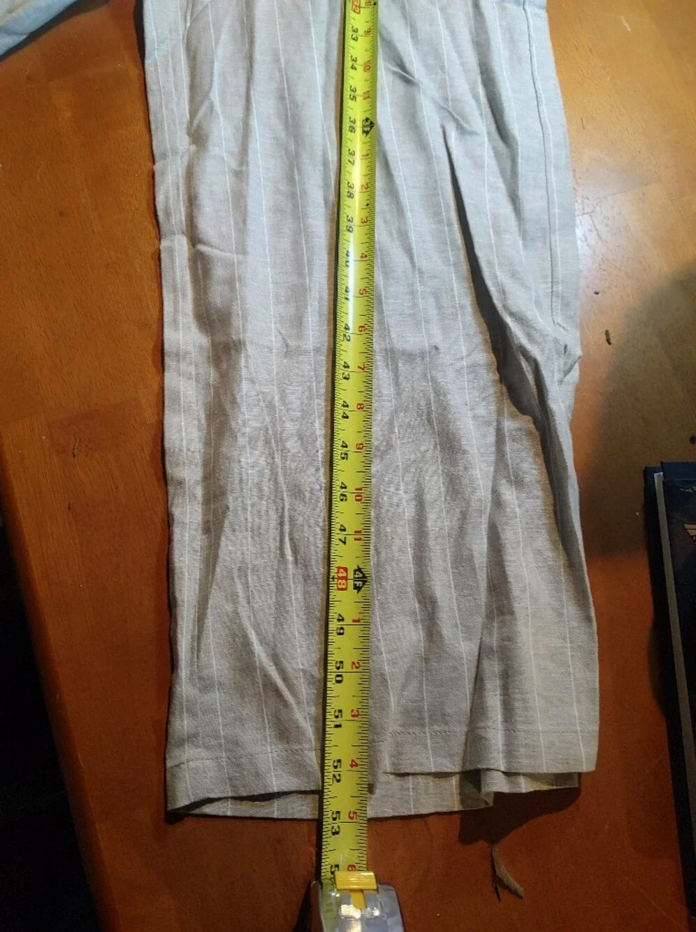 🏵️ Zara Halter Neck Linen Viscose Striped Button Front Wide Leg Jumpsuit NWT Sm